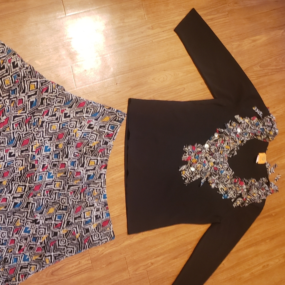 Skirt and blouse set